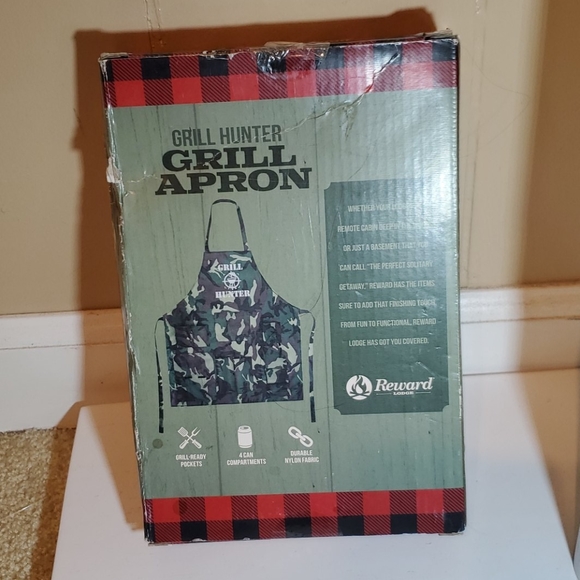 Grill Hunter Green Camo Apron - Picture 2 of 5